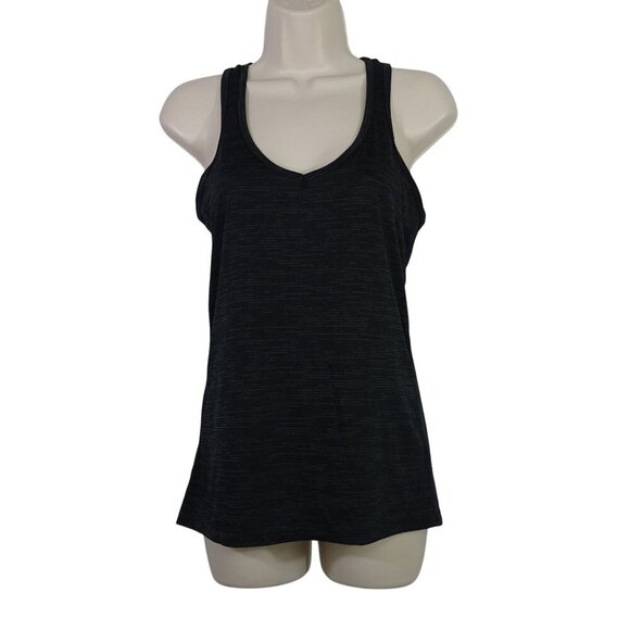 Champion Tops - Champion Black Space Dye Racerback Tank Top Women Size S Workout Athletic Gym